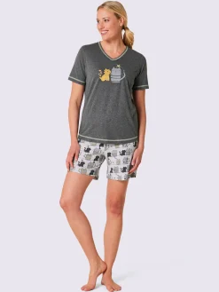 wäschepur Pyjamas<Pyjama court jersey fin