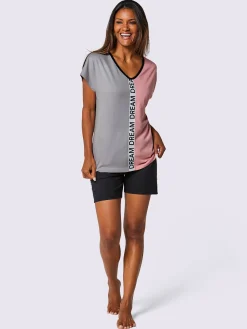 wäschepur Pyjamas<Pyjama court jersey fin