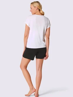 wäschepur Pyjamas<Pyjama court jersey fin