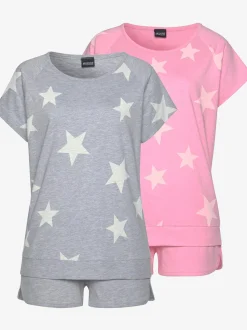 Arizona Pyjamas<Pyjama court sport en lot de 2