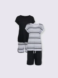 wäschepur Pyjamas<Pyjamas courts jersey fin