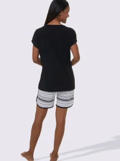 wäschepur Pyjamas<Pyjamas courts jersey fin