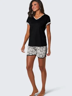 wäschepur Pyjamas<Pyjamas courts jersey fin