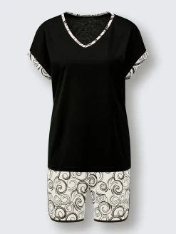 wäschepur Pyjamas<Pyjamas courts jersey fin