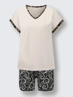 wäschepur Pyjamas<Pyjamas courts jersey fin