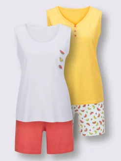 wäschepur Pyjamas<Pyjamas courts jersey fin