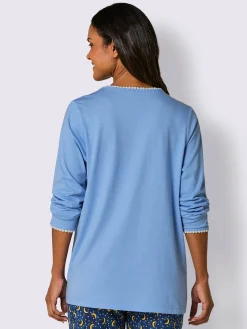 wäschepur Pyjamas<Pyjama-t-shirt jersey fin