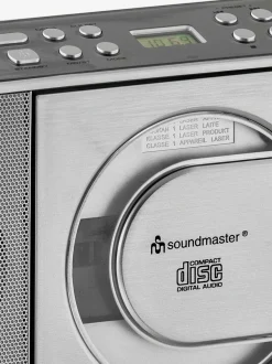 helline home Objet De Décoration<Radio retro radio portable fm, stéréo et cd/mp3