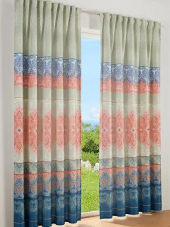 helline home Rideaux Et Stores<Rideau motif paisley tendance