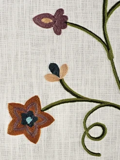 helline home Rideaux Et Stores<Rideau superbe broderie crewel