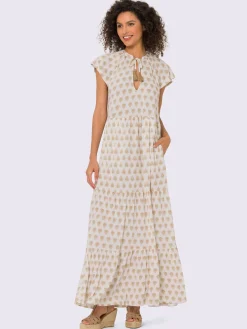 Linea Tesini Robes<Robe à effet étagé robe en jersey