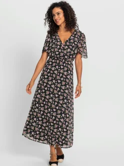 Robes<Robe à fleurs coupe affinante