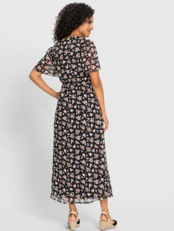 Robes<Robe à fleurs coupe affinante