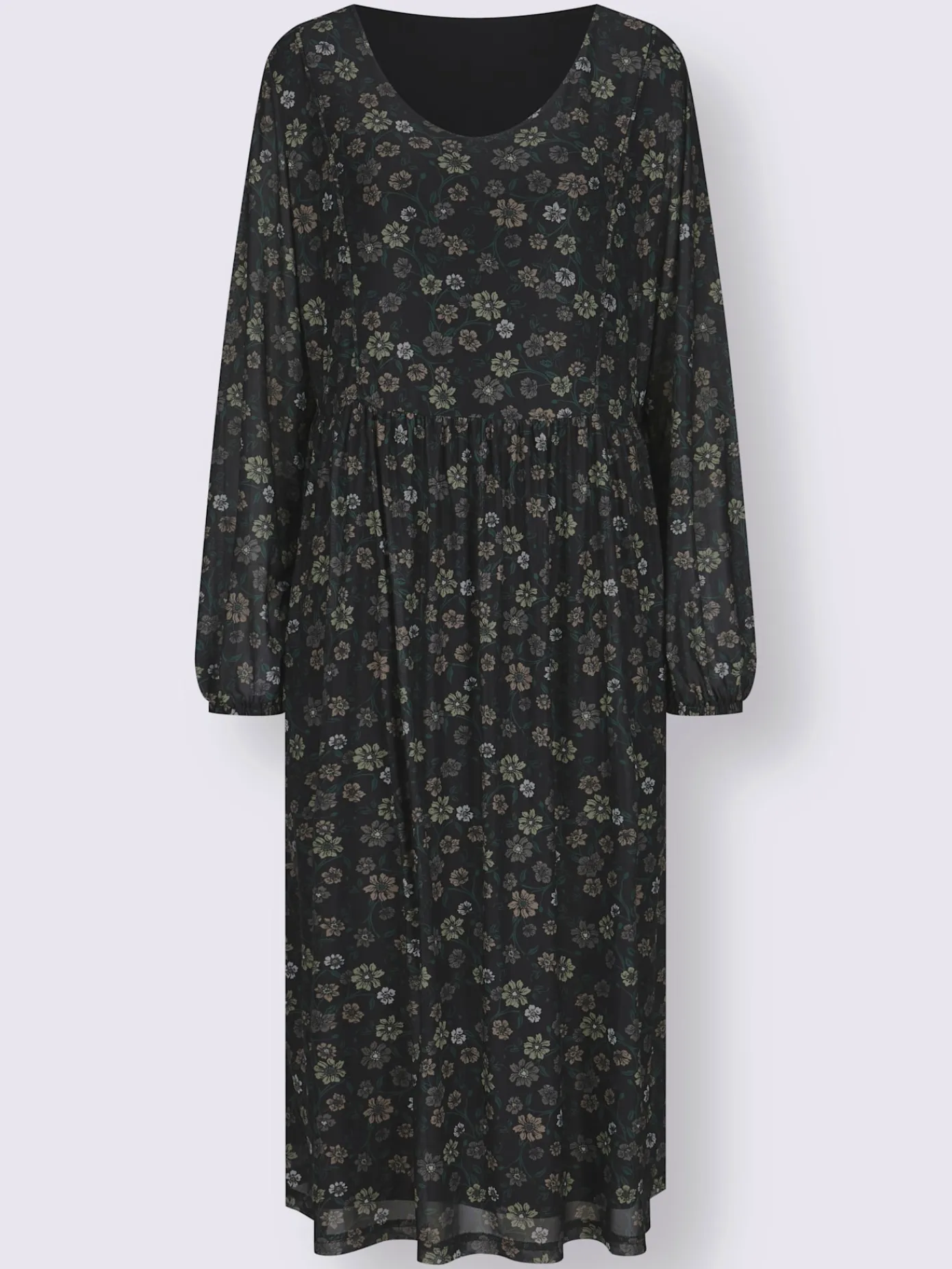 Robes<Robe à fleurs qualité maille imprimée