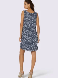 Alessa W. Tenues De Cérémonie|Robes<Robe à motif floral et effet superposé affinant