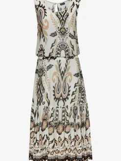 Buffalo Robes<Robe à volants encolure ronde