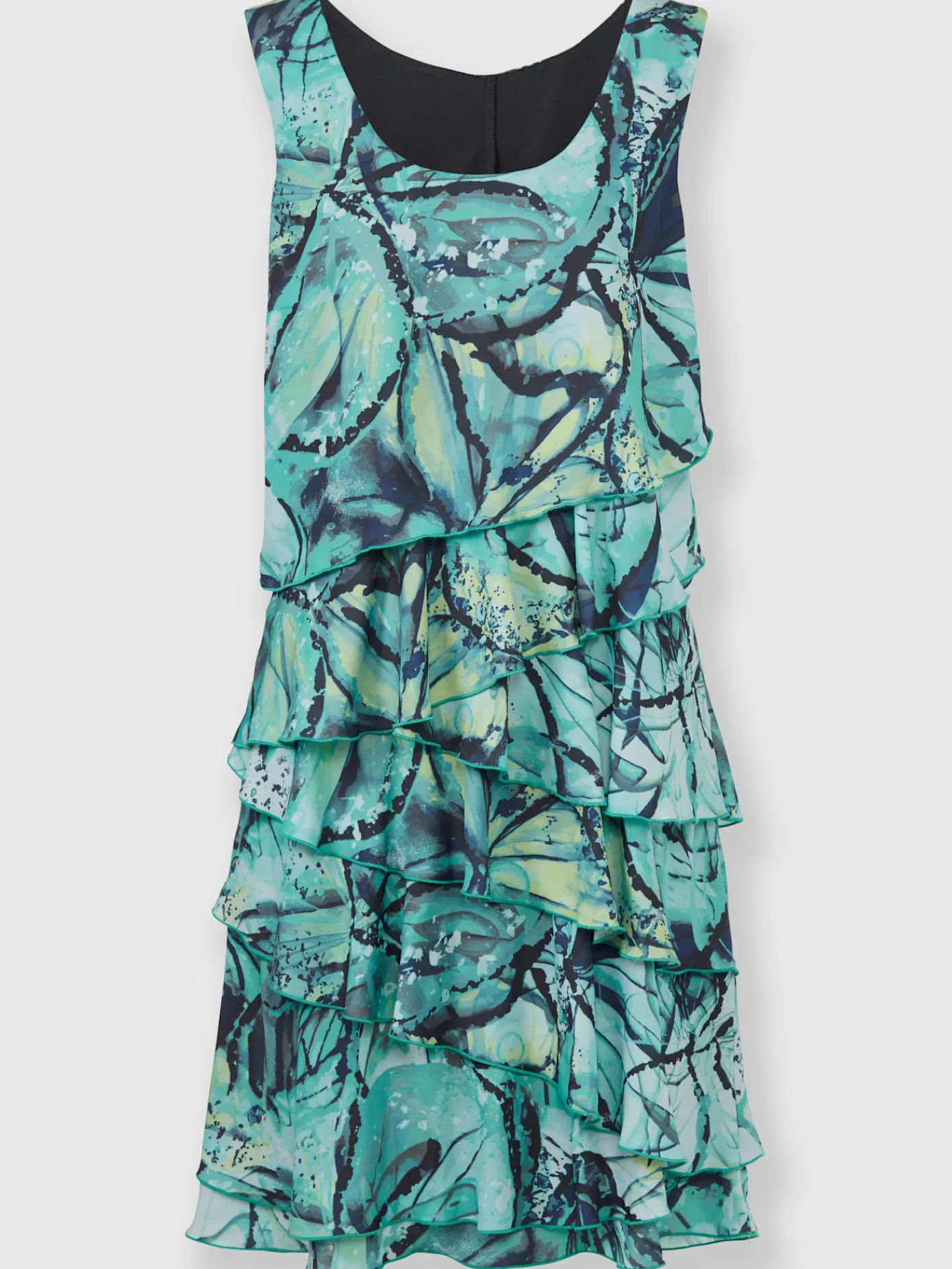 Fair Lady Robes<Robe à volants qualité tissée