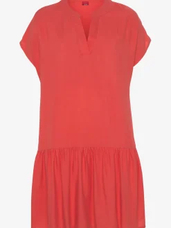 s.Oliver Robes<Robe chemisier courte à encolure en v