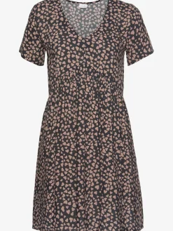 LASCANA Robes<Robe chemisier décontractée à encolure en v