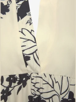 LASCANA Robes<Robe chemisier robe tunique décontractée à col v