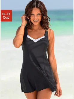 LASCANA Maillots De Bain<Robe de bain maillot de bain idéal pour les grandes tailles, jusqu'au bonnet d