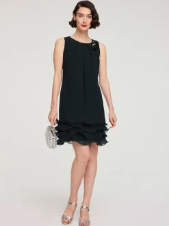 Ashley Brooke Tenues De Cérémonie|Robes<Robe de cocktail qualité crêpe légère et fluide