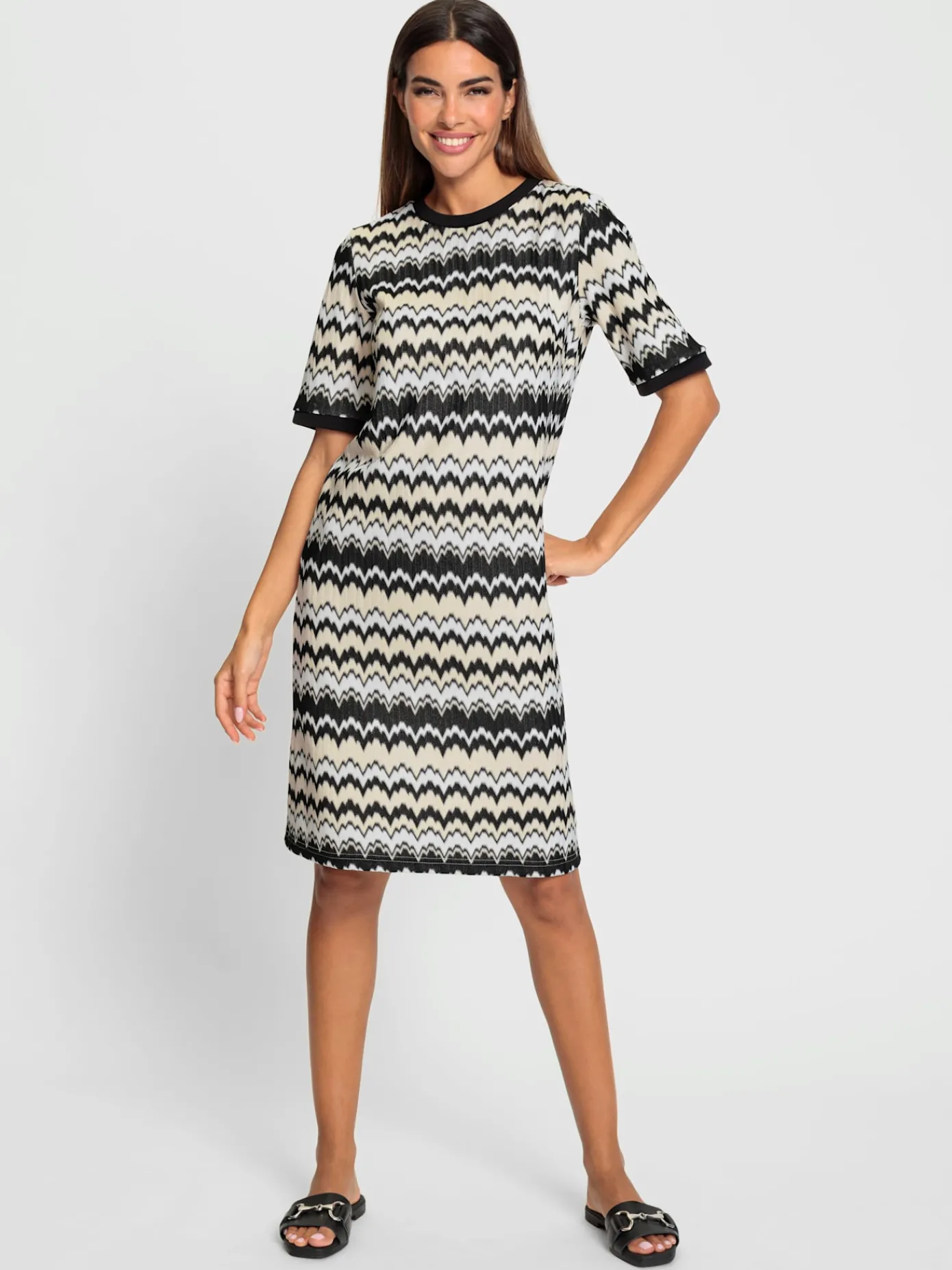 Rick Cardona Robes<Robe de loisirs imprimé à motif tendance