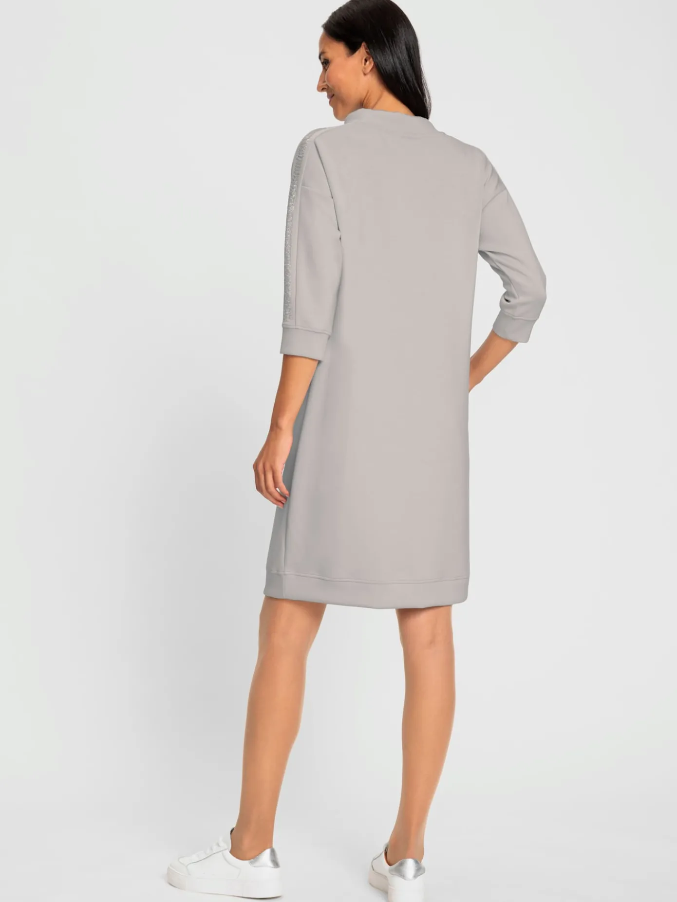 Rick Cardona Robes<Robe de loisirs manches avec pierres fantaisie