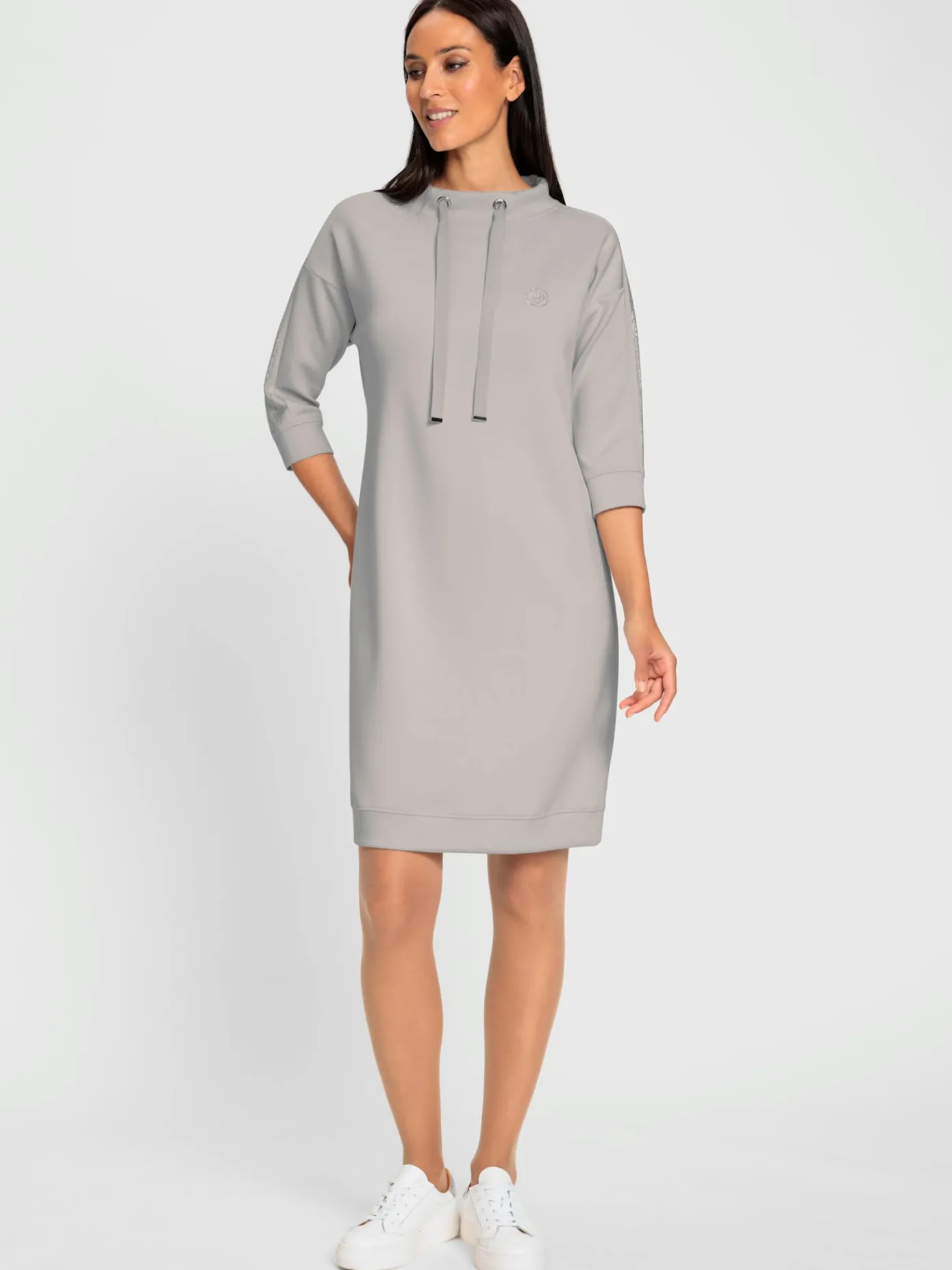 Rick Cardona Robes<Robe de loisirs manches avec pierres fantaisie