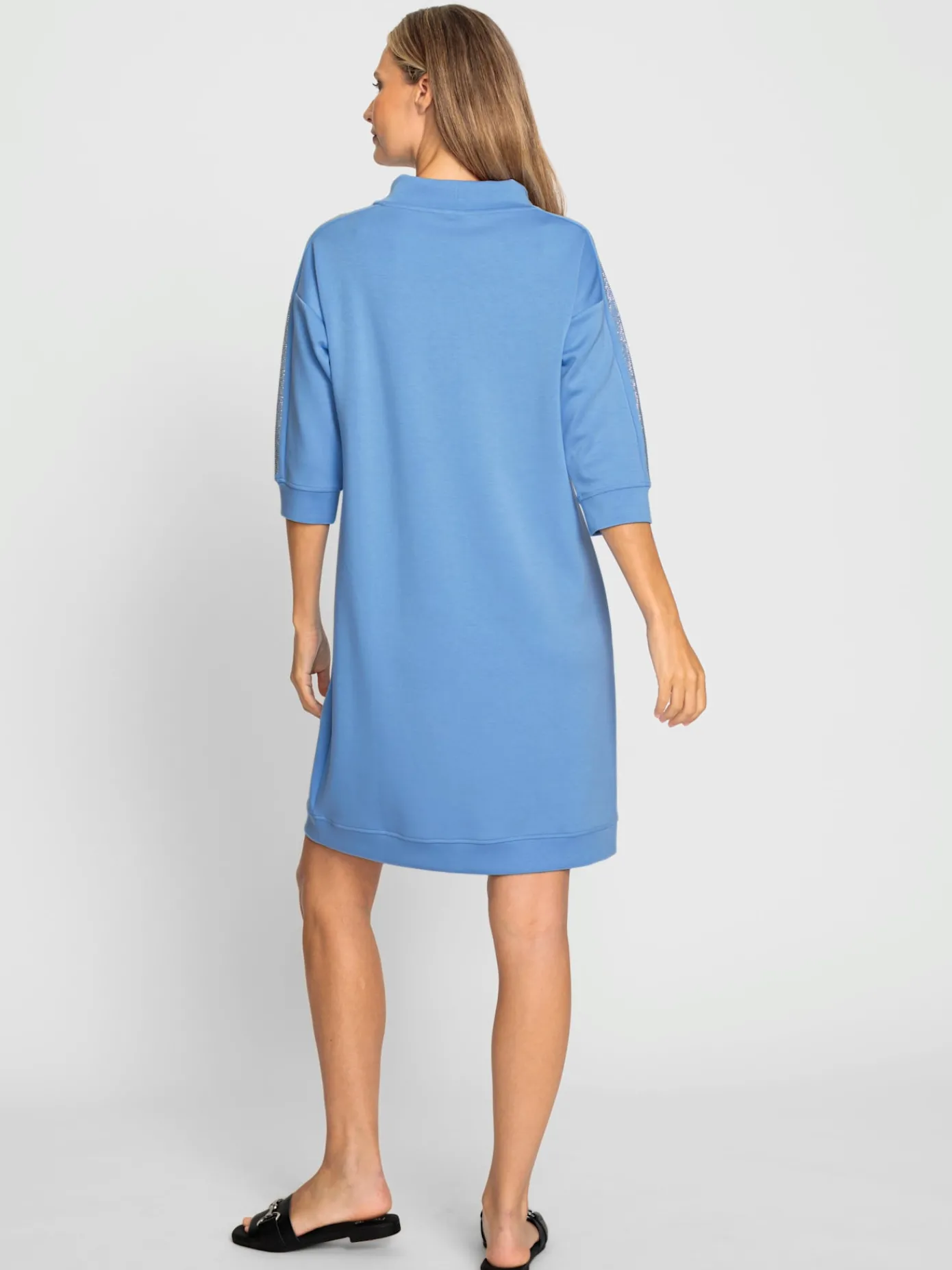 Rick Cardona Robes<Robe de loisirs manches avec pierres fantaisie