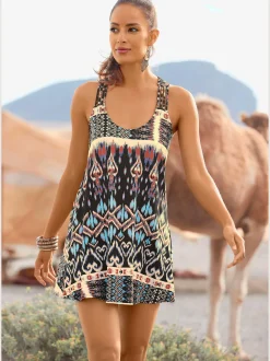 Buffalo Robes<Robe de plage coupe courte