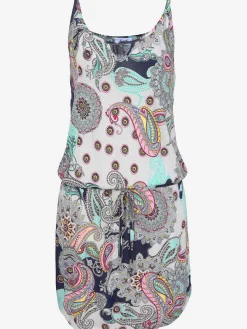 Beachtime Mode De Plage|Robes<Robe de plage encolure ronde avec petite ouverture