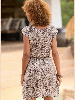 LASCANA Mode De Plage|Robes<Robe de plage manches courtes chauve-souris