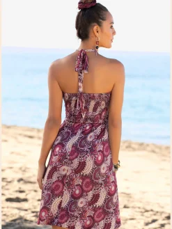 LASCANA Robes<Robe dos-nu col v chevauchant