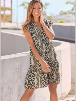 LASCANA Robes<Robe d'été belle encolure en v