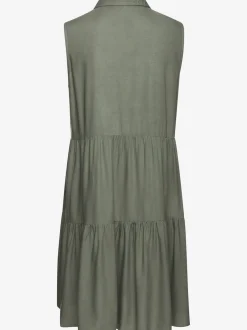 Vivance Robes<Robe d'été col chemisier tendance