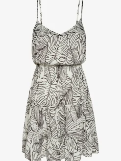 s.Oliver Robes<Robe d'été encolure en v dégagée