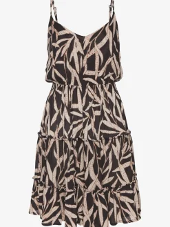 s.Oliver Robes<Robe d'été encolure en v dégagée