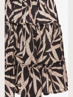 s.Oliver Robes<Robe d'été encolure en v dégagée