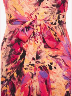 Beachtime Robes<Robe d'été encolure en v effet cache-cœur