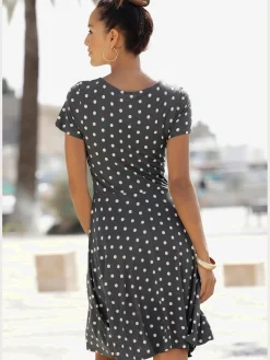 Vivance Robes<Robe d'été encolure ronde