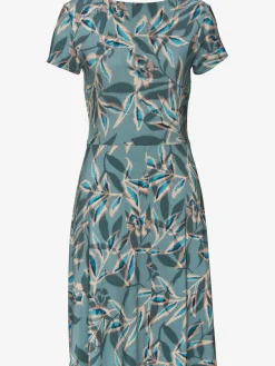 Vivance Robes<Robe d'été laçage tendance à l'encolure