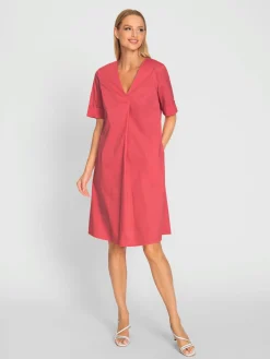 Rick Cardona Robes<Robe d'été manches à revers fixe