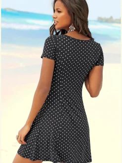 Beachtime Robes<Robe d'été manches courtes