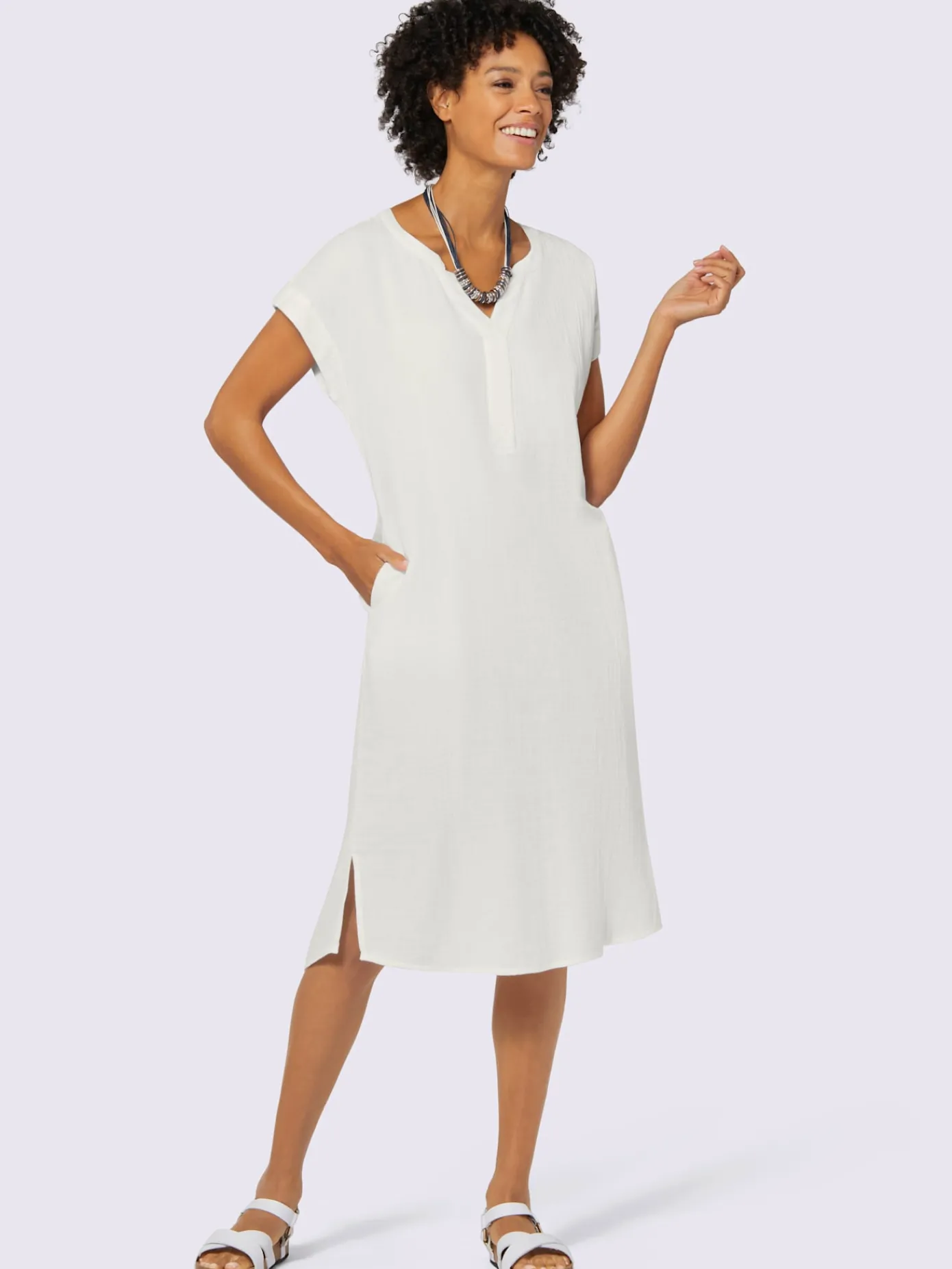 Collection L Robes<Robe d'été pur coton