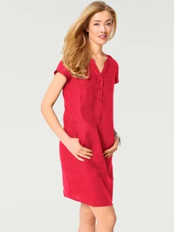 Linea Tesini Robes<Robe d'été pur lin