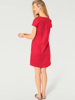 Linea Tesini Robes<Robe d'été pur lin