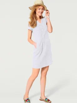 Linea Tesini Robes<Robe d'été pur lin