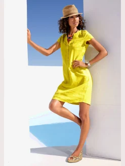 Linea Tesini Robes<Robe d'été pur lin