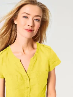 Linea Tesini Robes<Robe d'été pur lin